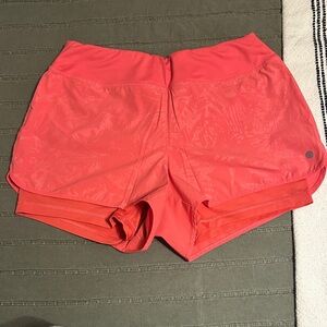 Apana Women's Bright Coral Athletic Shorts